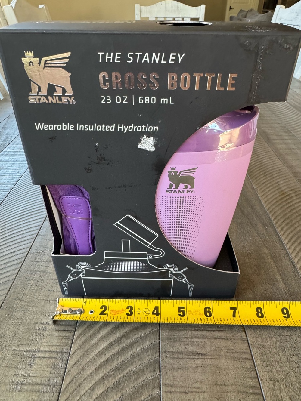 The Stanley 23 oz. Lilac Cross Bottle - Wearable Insulated Hydration (NIB) - Picture 12 of 12